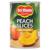 DEL MONTE PEACH SLICES IN JUICE 415GR  Ünimar Süpermarket