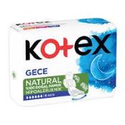 KOTEX NATURAL SINGLE GECE 6LI  Ünimar Süpermarket
