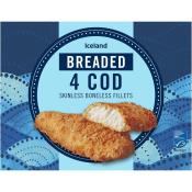 ICELAND 4PK BREADED COD FILLET 500GR  Ünimar Süpermarket