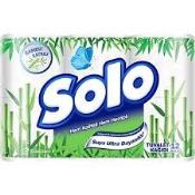 SOLO TUV.KAGIDI BAMBU 12LI  Ünimar Süpermarket