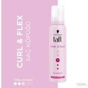 TAFT KOPUK 150ML PEMBE-3 CURL-FLEX  Ünimar Süpermarket