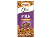 VALOR MILK CHOCO ALMOND NO SUGAR 150GR  Ünimar Süpermarket