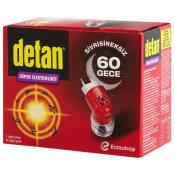 DETAN 60 GECE ELEKTROLIKIT CIHAZ+YEDEK  Ünimar Süpermarket