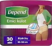 DEPEND EMICI BUYUK BOY KADIN  Ünimar Süpermarket